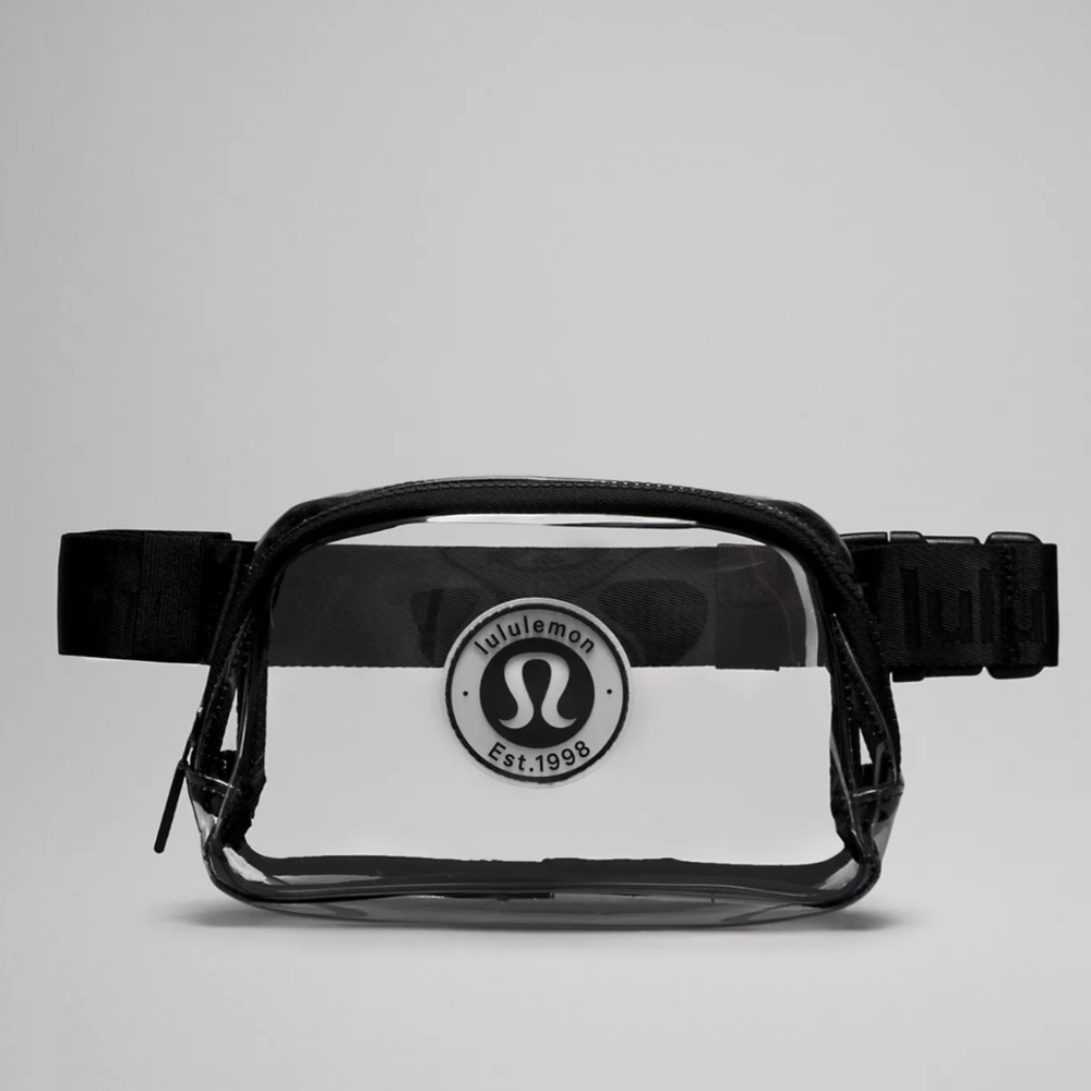 NWT Lululemon Clear Belt Bag 1L